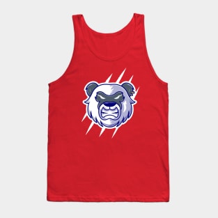 Angry Panda  (2) Tank Top